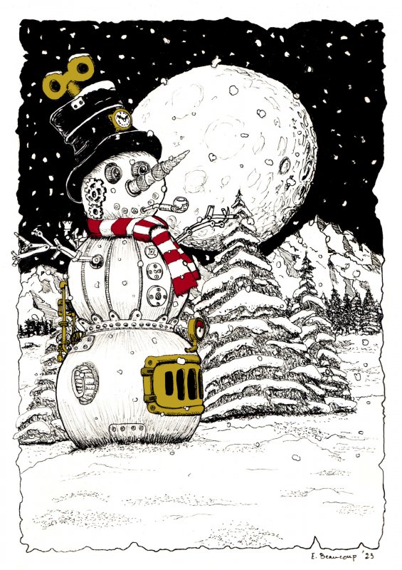 2024 HEATING SNOWMAN