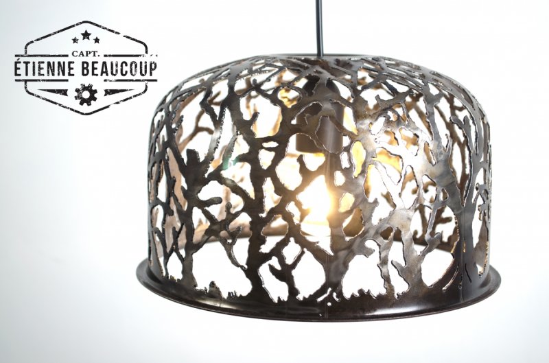 #L018 - FOREST PENDANT VESSEL